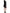 Cavalli Elegant Sheer Black Silk Blouson Dress