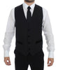 Dolce & Gabbana Elegant Black Wool Formal Dress Vest