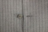Dolce & Gabbana Elegant Gray Striped Wool Dress Vest