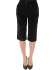 Dolce & Gabbana Elegant Designer Black Shorts