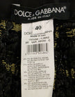 Dolce & Gabbana Elegant Designer Woven Shorts