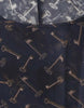 Dolce & Gabbana Enchanted Sicily Silk Blouse with Gold Keys Print
