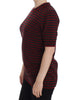 Dolce & Gabbana Elegant Striped Cashmere Crewneck Sweater