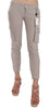 Dolce & Gabbana Chic Khaki Cotton Blend Trousers
