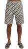 Dolce & Gabbana Elegant Striped Cotton-Linen Shorts