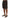Dolce & Gabbana Bordeaux Striped Cotton Knee High Shorts
