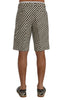 Dolce & Gabbana Striped Hemp Casual Shorts