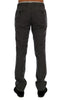 Dolce & Gabbana Elegant Gray Striped Wool Formal Trousers