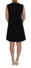 Dolce & Gabbana Black Crystal-Embellished Stretch Mini Dress