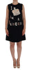 Dolce & Gabbana Black Wool Crystal Princess Dress