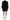 Dolce & Gabbana Elegant Black Lace Heart Applique Shift Dress