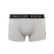 Philipp Plein Gray Cotton Men's Boxer