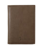 Billionaire Italian Couture Elegant Leather Men's Wallet in Brown
