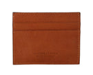 Billionaire Italian Couture Elegant Men's Leather Wallet in Brown