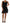 Dolce & Gabbana Elegant Black Silk Lace Chemise Dress