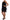 Dolce & Gabbana Elegant Black Silk Lace Chemise Dress