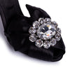 Dolce & Gabbana Black Goatskin Women Sandal