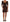 Dolce & Gabbana Chic Brown Mini Wool Blend Dress
