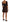 Dolce & Gabbana Chic Brown Mini Wool Blend Dress