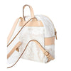 Alviero Martini Prima Classe White Artificial Leather Backpack