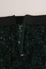 Dolce & Gabbana High Waist Floral Lace Slim Trousers