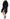 Dolce & Gabbana Elegant Black Fringed Wool-Cashmere Sweater