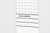 Dolce & Gabbana Elegant Silk Polka Dot Men's Scarf Wrap