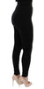Dolce & Gabbana Elegant Black High Waist Stretch Tights