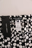 Dolce & Gabbana Elegant Polka Dot Silk High-Waist Pants