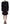 Versace Jeans Elegant Black Silk Blend Shift Dress