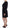Versace Jeans Elegant Black Silk Blend Shift Dress
