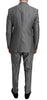 Dolce & Gabbana Elegant Black Double-Breasted Suit
