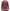 Dolce & Gabbana Exclusive Boxer Print Bordeaux Leather Jacket