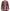 Dolce & Gabbana Exclusive Boxer Print Bordeaux Leather Jacket
