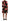 Dolce & Gabbana Elegant Black Shift Dress with Pink Tulips Print