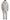 Billionaire Italian Couture Elegant Gray Hooded Sweatsuit Ensemble