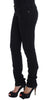 Cavalli Chic Slim Skinny Black Jeans