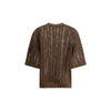 Brunello Cucinelli Sweater in perforated knit