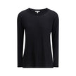 James Perse Semi-transparent Long Sleeve Jersey