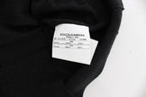 Dolce & Gabbana Elegant Black Sleeveless Pullover Vest