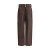 Brunello Cucinelli Belted linen Pants