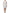 Blumarine White Floral Embroidery Viscose Chiffon Shift Dress