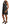 Dolce & Gabbana Houndstooth Floral Appliqué Shift Dress