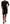 Dolce & Gabbana Elegant Black Cut-Out Detail Dress