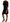Dolce & Gabbana Elegant Black Cut-Out Detail Dress