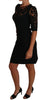 Dolce & Gabbana Elegant Black Cut-Out Detail Dress