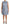 Dolce & Gabbana Elegant Light Blue Fringe Shift Dress