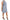 Dolce & Gabbana Elegant Light Blue Fringe Shift Dress