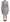 Dolce & Gabbana Elegant Light Blue Fringe Shift Dress
