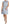 Dolce & Gabbana Elegant Light Blue Fringe Shift Dress